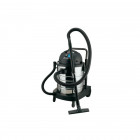 Aspirateur eau et poussière 1400wcuve inox 50l niklas avec prise électrique ip54 accessoires niklas