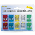 Fusibles auto assortis 20 pièces