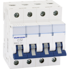 Disjoncteur 4P 32A courbe C connexion vis/vis 6kA NF - EUROHM - 20348