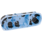 Boîte d'encastrement étanche à l'air XL Air'métic Eur'Ohm 3 postes Diam. 67 prof. 50mm - EUROHM - 52067