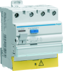 Interrupteur différentiel 40A 30mA 3P+N type AC à bornes décalées - Hager