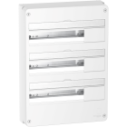 Resi9 - Coffret en saillie Blanc (RAL 9003)- 3 rangées de 18 modules - SCHNEIDER ELECTRIC - R9H18403