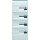 Tableau électrique Gamma+ 13, 4 rangées, 13 Modules, Quickfix - HAGER - GD413A
