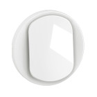 Enjoliveur pour interrupteur et ou va-et-vient lumineux Céliane - Blanc - LEGRAND - CB1001 Enjoliveur pour interrupteur et ou va-et-vient lumineux Céliane - Blanc - LEGRAND - CB1001