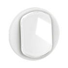 Enjoliveur pour interrupteur et ou va-et-vient avec porte-étiquette Céliane + 2 étiquettes - Blanc - LEGRAND - CB5001 Enjoliveur pour interrupteur et ou va-et-vient avec porte-étiquette Céliane + 2 étiquettes - Blanc - LEGRAND - CB5001