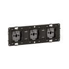 Prise 3x2P+T 16A 250V Céliane précâblée connexion à bornes automatiques - LEGRAND - CM0113 Prise 3x2P+T 16A 250V Céliane précâblée connexion à bornes automatiques - LEGRAND - CM0113