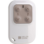 Télécommande porte-clé radio 2 voies pour éclairage ou volet roulant - Tyxia 1400 - DELTA DORE - 6351388