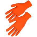 Gant nitrile AQL 1,5 - Boite de 100 - Finition gaufrée - Ambidextre - T.XL - SINGER FRERES - AUU700091