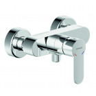 Mitigeur de douche laiton chrome serie genf avec clapet anti retour