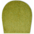 Tapis de salle de bain orly vert housse pour abattant wc 47 x 50 cm