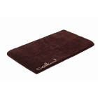 Tapis de salle de bain colani 40 marron 70 x 120 cm