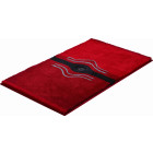 Tapis de salle de bain crystal light rubis 70 x 120 cm