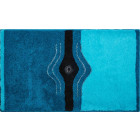 Tapis de salle de bain crystal light turquoise 70 x 120 cm