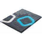 Tapis de salle de bain arolo turqoise 50 x 60 cm