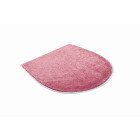Tapis de salle de bain curts rose housse pour abattant wc 47 x 50 cm