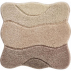 Tapis de salle de bain curts 60 x 100 cm beige