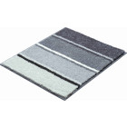 Tapis de salle de bain summertime gris 50 x 60 cm