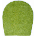 Tapis de salle de bain wings vert housse pour abattant wc 47 x 50 cm