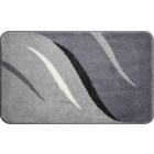 Tapis de salle de bain wings gris 70 x 120 cm