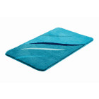 Tapis de salle de bain wings turquoise 70 x 120 cm