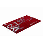 Tapis de salle de bain colani 23 rouge 70 x 120 cm