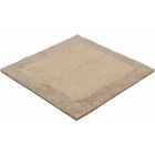 Tapis de salle de bain luxor beige 60 x 60 cm