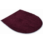 Tapis de salle de bain barcelona berry housse pour abattant wc 47 x 50 cm
