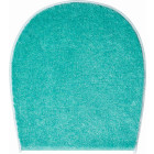 Tapis de salle de bain barcelona vert housse pour abattant wc 47 x 50 cm
