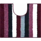 Tapis de salle de bain barcelona berry contour wc 50 x 60 cm