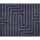 Tapis de salle de bain aruba anthracite 50 x 60 cm