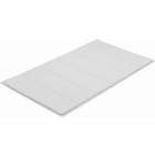 Tapis de salle de bain levio naturel 70 x 120 cm