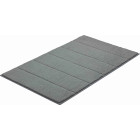 Tapis de salle de bain levio anthracite 70 x 120 cm