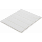Tapis de salle de bain levio naturel 50 x 60 cm
