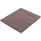 Tapis de salle de bain lavio cacao 50 x 60 cm