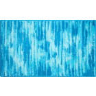 Tapis de salle de bain fancy turquoise 60 x 100 cm