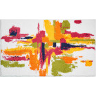 Tapis de salle de bain mezzo blanc 60 x 100 cm