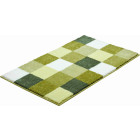 Tapis de salle de bain bona vert 60 x 100 cm
