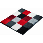 Tapis de salle de bain bona rubis 50 x 60 cm
