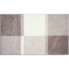 Tapis de salle de bain fantasie beige 60 x 100 cm