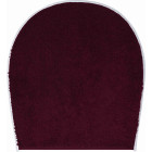 Tapis de salle de bain rialto rubis housse pour abattant wc 47 x 50 cm