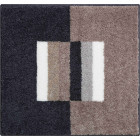 Tapis de salle de bain capricio marron 55 x 60 cm