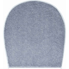 Tapis de salle de bain fantastic gris housse pour abattant wc 47 x 50 cm