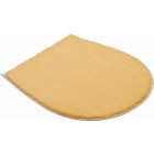 Tapis de salle de bain fantastic jaune housse pour abattant wc 47 x 50 cm