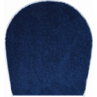Tapis de salle de bain fantastic royal bleu housse pour abattant wc 47 x 50 cm