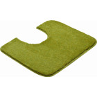 Tapis de salle de bain fantastic vert contour wc 50 x 60 cm