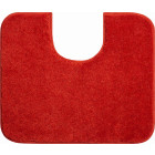 Tapis de salle de bain fantastic orange contour wc 50 x 60 cm