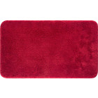 Tapis de salle de bain capricio rubis 60 x 100 cm