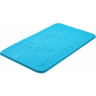 Tapis de salle de bain feeling turquoise 60 x 100 cm