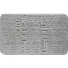 Tapis de salle de bain feeling anthracite 60 x 100 cm
