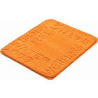 Tapis de salle de bain feeling orange 50 x 60 cm